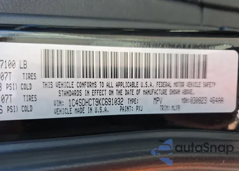 1C4SDHCT9KC691032